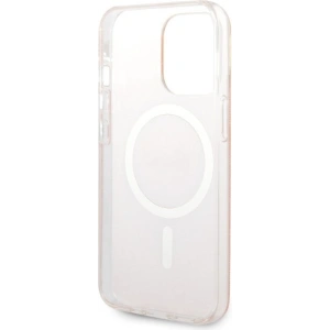 Kup Zestaw Guess tok + vezeték nélküli töltő GUBPP13XH4EACSP Apple iPhone 13 Pro Max rózsaszín/pink kemény tok 4G Print MagSafe - GUE2289 - {ean13} - Sklep Home Screen