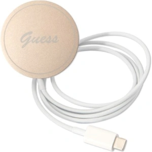 Buy Guess GUBPP13XH4EACSP Case + Wireless Charger Apple iPhone 13 Pro Max pink hard case 4G Print MagSafe - GUE2289 - {ean13} - Home Screen Store Europe