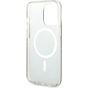 Kup Zestaw Guess tok + vezeték nélküli töltő GUBPP13XH4EACSW Apple iPhone 13 Pro Max barna/brown kemény tok 4G Print MagSafe - GUE2290 - {ean13} - Sklep Home Screen