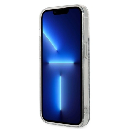 Kup Sada Guess pouzdro + bezdrátová nabíječka GUBPP14LH4EACSB Apple iPhone 14 Pro modrá/blue hard case 4G Print MagSafe - GUE2291 - {ean13} - Sklep Home Screen