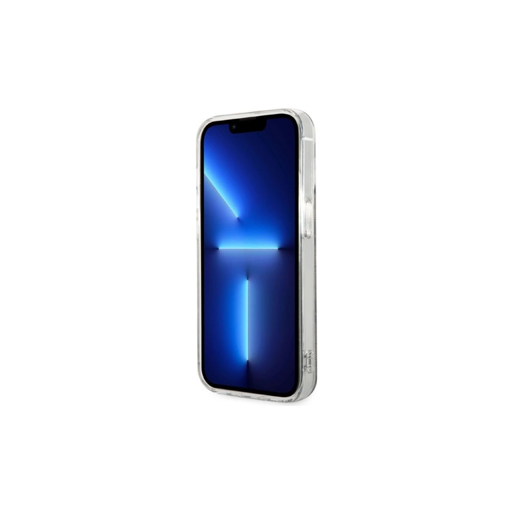 Zestaw Guess etui + ładowarka bezprzewodowa GUBPP14LH4EACSW Apple iPhone 14 Pro brązowy/brown hard case 4G Print MagSafe