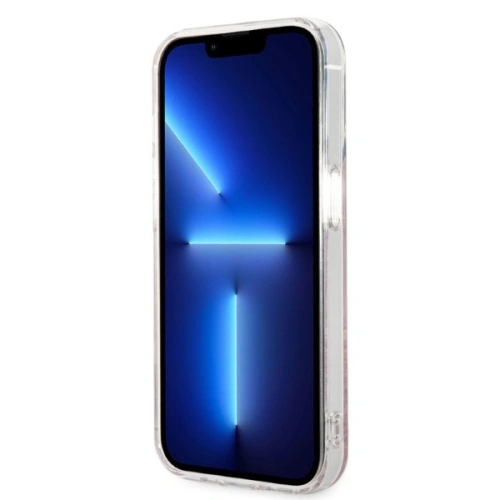 Kup Zestaw Guess tok + vezeték nélküli töltő GUBPP14LHJEACSP Apple iPhone 14 Pro rózsaszín/pink kemény tok Jungle MagSafe - GUE2296 - {ean13} - Sklep Home Screen