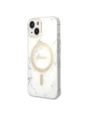 Kup Set Guess etui + încărcător wireless GUBPP14MHMEACSH Apple iPhone 14 Plus / 15 Plus alb/white hard case Marble MagSafe - GUE2303 - {ean13} - Sklep Home Screen
