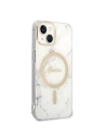 Kup Set Guess etui + încărcător wireless GUBPP14MHMEACSH Apple iPhone 14 Plus / 15 Plus alb/white hard case Marble MagSafe - GUE2303 - {ean13} - Sklep Home Screen