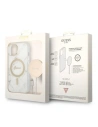 Kup Set Guess etui + încărcător wireless GUBPP14MHMEACSH Apple iPhone 14 Plus / 15 Plus alb/white hard case Marble MagSafe - GUE2303 - {ean13} - Sklep Home Screen