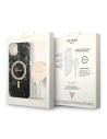 Kup Set Guess pouzdro + bezdrátová nabíječka GUBPP14MHMEACSK Apple iPhone 14 Plus / 15 Plus černý/black hard case Marble MagSafe - GUE2304 - {ean13} - Sklep Home Screen