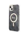 Kup Sada Guess pouzdro + bezdrátová nabíječka GUBPP14SH4EACSK Apple iPhone 14 černá/black hard case 4G Print MagSafe - GUE2306 - {ean13} - Sklep Home Screen