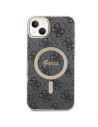 Kup Sada Guess pouzdro + bezdrátová nabíječka GUBPP14SH4EACSK Apple iPhone 14 černá/black hard case 4G Print MagSafe - GUE2306 - {ean13} - Sklep Home Screen