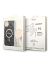 Kup Sada Guess pouzdro + bezdrátová nabíječka GUBPP14SH4EACSK Apple iPhone 14 černá/black hard case 4G Print MagSafe - GUE2306 - {ean13} - Sklep Home Screen