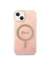 Kup Zestaw Guess etui + ładowarka bezprzewodowa GUBPP14SH4EACSP Apple iPhone 14 różowy/pink hard case 4G Print MagSafe - GUE2307 - {ean13} - Sklep Home Screen