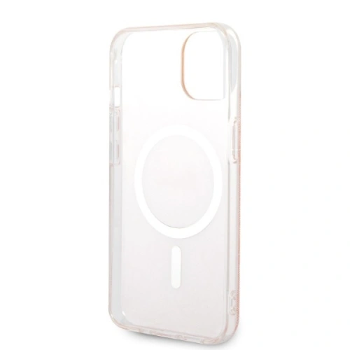 Kup Zestaw Guess etui + ładowarka bezprzewodowa GUBPP14SH4EACSP Apple iPhone 14 różowy/pink hard case 4G Print MagSafe - GUE2307 - {ean13} - Sklep Home Screen