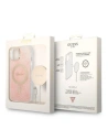 Kup Zestaw Guess etui + ładowarka bezprzewodowa GUBPP14SH4EACSP Apple iPhone 14 różowy/pink hard case 4G Print MagSafe - GUE2307 - {ean13} - Sklep Home Screen
