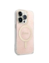 Buy Guess GUBPP14XH4EACSP Case + Wireless Charger Apple iPhone 14 Pro Max pink hard case 4G Print MagSafe - GUE2313 - {ean13} - Home Screen Store Europe