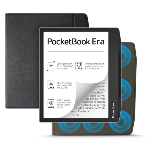 Kup Etui Tech-Protect Smartcase Magnetic Pocketbook Era Fekete - THP1618 - {ean13} - Sklep Home Screen