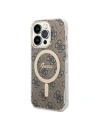 Kup Set Guess Case + drahtloses Ladegerät GUBPP14XH4EACSW Apple iPhone 14 Pro Max braun/brown Hardcase 4G Print MagSafe - GUE2314 - {ean13} - Sklep Home Screen