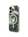 Kup Set Guess Case + kabelloses Ladegerät GUBPP14XHJEACSA Apple iPhone 14 Pro Max grün/hard case Jungle MagSafe - GUE2315 - {ean13} - Sklep Home Screen