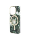Kup Set Guess Case + kabelloses Ladegerät GUBPP14XHJEACSA Apple iPhone 14 Pro Max grün/hard case Jungle MagSafe - GUE2315 - {ean13} - Sklep Home Screen