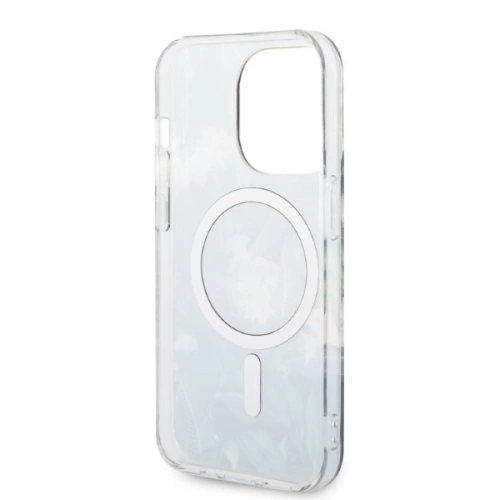 Buy Guess GUBPP14XHJEACSA Case + Wireless Charger Apple iPhone 14 Pro Max zielony/green hard case Jungle MagSafe - GUE2315 - {ean13} - Home Screen Store Europe