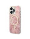 Kup Set Guess etui + încărcător wireless GUBPP14XHJEACSP Apple iPhone 14 Pro Max roz/pink hard case Jungle MagSafe - GUE2316 - {ean13} - Sklep Home Screen