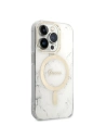 Kup Set Guess etui + încărcător wireless GUBPP14XHMEACSH Apple iPhone 14 Pro Max alb/white hard case Marble MagSafe - GUE2317 - {ean13} - Sklep Home Screen