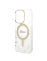 Kup Sada Guess pouzdro + bezdrátová nabíječka GUBPP14XHMEACSH Apple iPhone 14 Pro Max bílý/white hard case Marble MagSafe - GUE2317 - {ean13} - Sklep Home Screen
