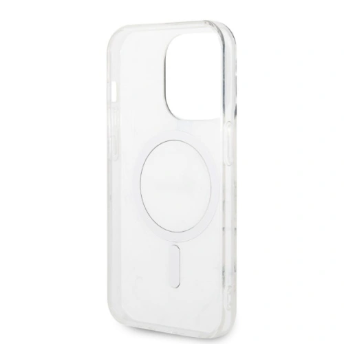 Kup Sada Guess pouzdro + bezdrátová nabíječka GUBPP14XHMEACSH Apple iPhone 14 Pro Max bílý/white hard case Marble MagSafe - GUE2317 - {ean13} - Sklep Home Screen