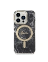 Kup Set Guess husă + încărcător wireless GUBPP14XHMEACSK Apple iPhone 14 Pro Max negru/case tare Marble MagSafe - GUE2318 - {ean13} - Sklep Home Screen