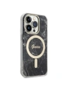 Kup Set Guess husă + încărcător wireless GUBPP14XHMEACSK Apple iPhone 14 Pro Max negru/case tare Marble MagSafe - GUE2318 - {ean13} - Sklep Home Screen