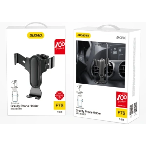 Buy Dudao gravitational smartphone holder black (F7s) - DDA233 - {ean13} - Home Screen Store Europe