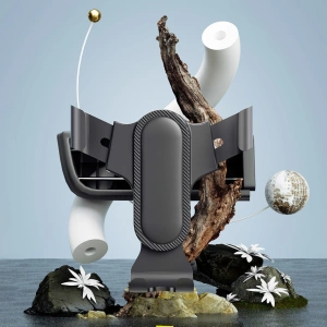 Buy Dudao gravitational smartphone holder black (F7s) - DDA233 - {ean13} - Home Screen Store Europe