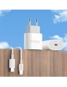 Kup Încărcător de rețea Dudao USB-C Power Delivery 20W alb + cablu USB-C - Lightning 1m (A8SEU) - DDA236 - {ean13} - Sklep Home Screen