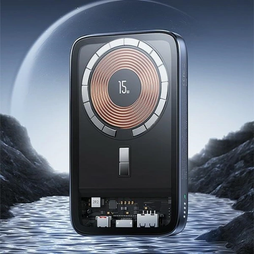 Kup Powerbank USAMS PB67 10000mAh 20W QC3.0+PD Încărcare rapidă wireless magnetică oțel/întunecare (US-CD184) - USA816 - {ean13} - Sklep Home Screen