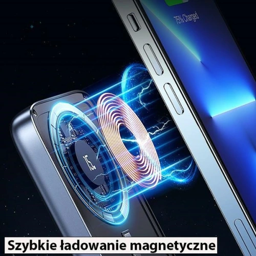 Kup Powerbank USAMS PB67 10000mAh 20W QC3.0+PD Încărcare rapidă wireless magnetică oțel/întunecare (US-CD184) - USA816 - {ean13} - Sklep Home Screen