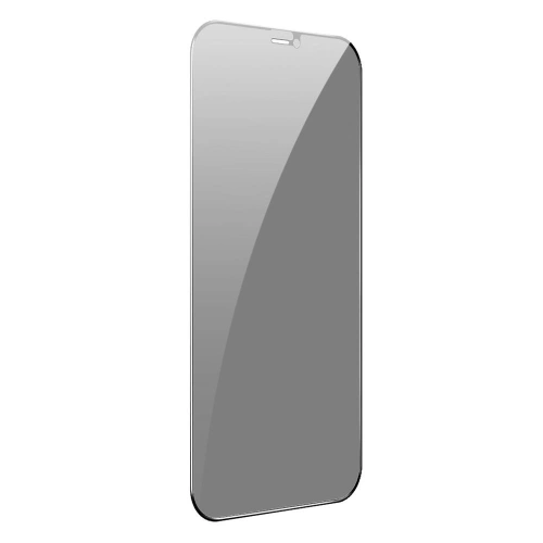Kup Gehärtetes Glas Baseus 0,3 mm Anti Spy Apple iPhone 12/12 Pro (case friendly) [2 PACK] - BSU3713 - {ean13} - Sklep Home Screen