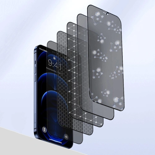 Kup Szkło hartowane Baseus 0,3 mm Anti Spy Apple iPhone 12/12 Pro (case friendly) [2 PACK] - BSU3713 - {ean13} - Sklep Home Screen