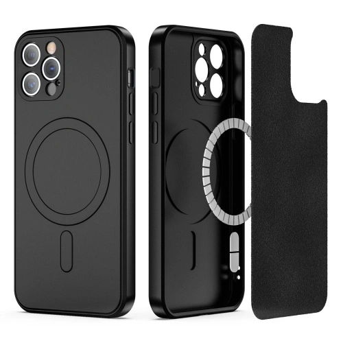 Kup Etui Tech-Protect Icon MagSafe Apple iPhone 12 Pro Max Fekete - THP1630 - {ean13} - Sklep Home Screen