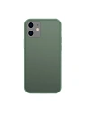 Etui Baseus Frosted Glass Case Apple iPhone 12/12 Pro ciemnozielony
