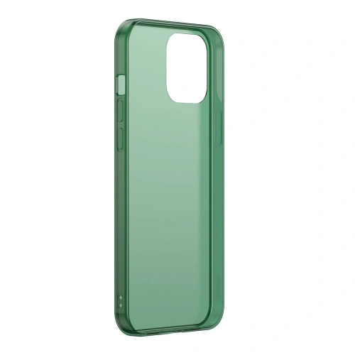 Kup Etui Baseus Frosted Glass Case Apple iPhone 12/12 Pro tmavě zelený - BSU3715 - {ean13} - Sklep Home Screen