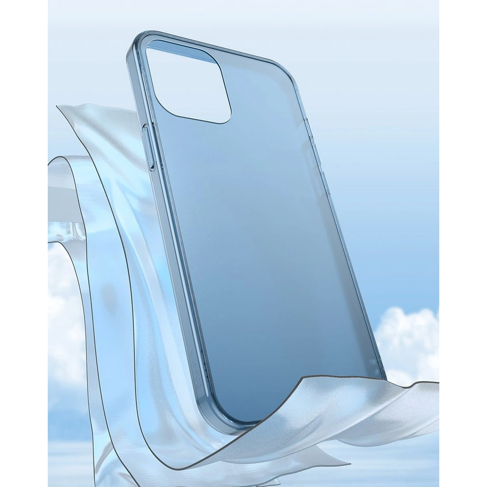 Etui Baseus Frosted Glass Case Apple iPhone 12/12 Pro ciemnozielony