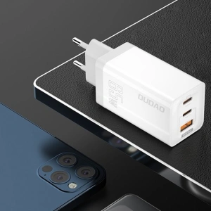 Kup Încărcătorul de rețea Dudao GaN 65W USB/2xUSB-C Quick Charge Power Delivery alb (A7xs white) - DDA237 - {ean13} - Sklep Home Screen