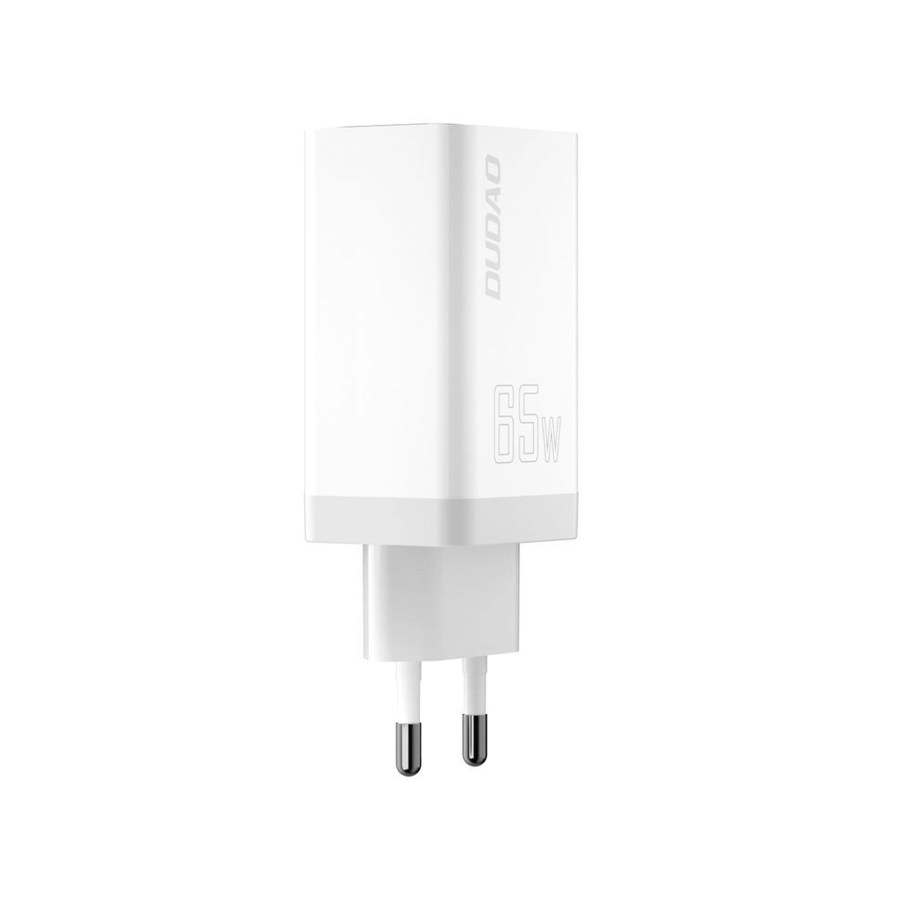 Ładowarka sieciowa Dudao GaN 65W USB/2xUSB-C Quick Charge Power Delivery biały (A7xs white)