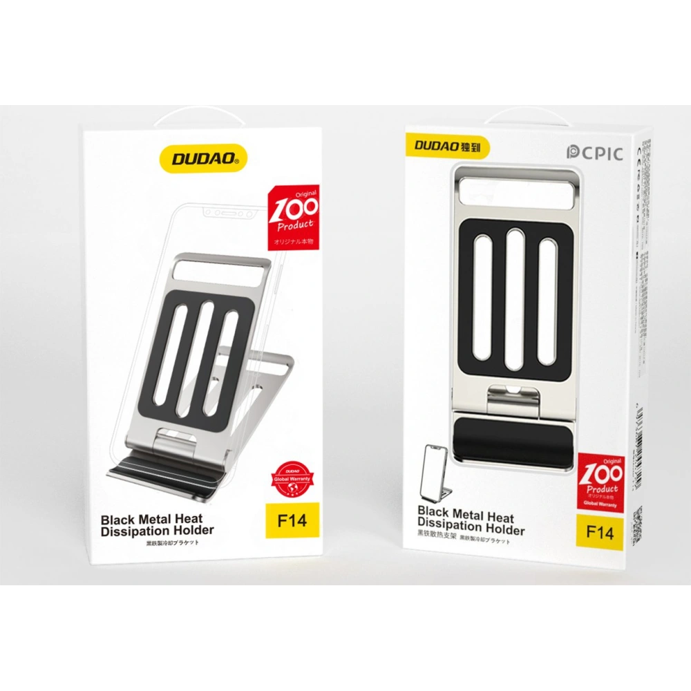 Uchwyt podstawka Dudao F14 srebrny