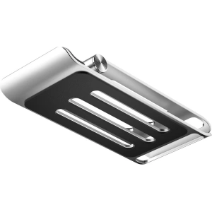 Dudao F14 foldable desktop phone holder silver