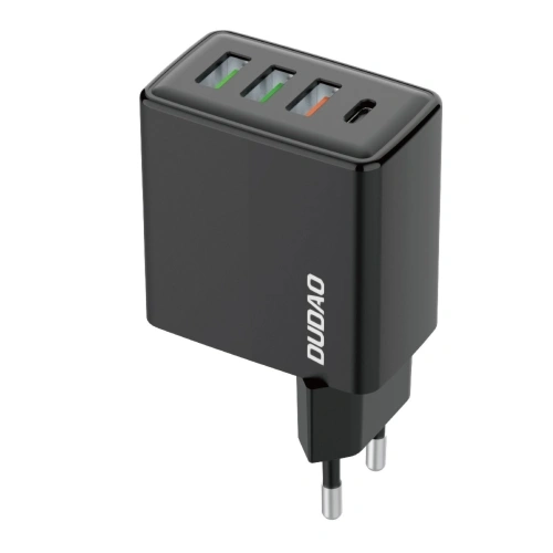 Kup Hálózati töltő Dudao 3xUSB/USB-C 20W Power Delivery QC 3.0 fekete (A5H) - DDA243 - {ean13} - Sklep Home Screen