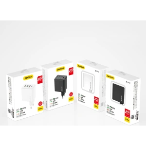 Kup Încărcător de rețea Dudao 3xUSB/USB-C 20W Power Delivery QC 3.0 negru (A5H) - DDA243 - {ean13} - Sklep Home Screen