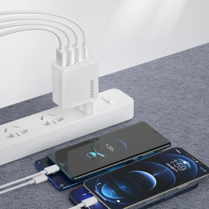 Kup Încărcător de rețea Dudao 3xUSB/USB-C 20W Power Delivery QC 3.0 alb (A5H) - DDA244 - {ean13} - Sklep Home Screen