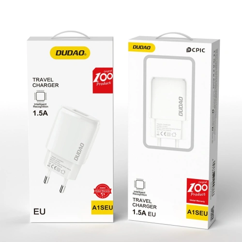 Kup Încărcător de rețea Dudao USB 7.5W alb (A1sEU) - DDA245 - {ean13} - Sklep Home Screen