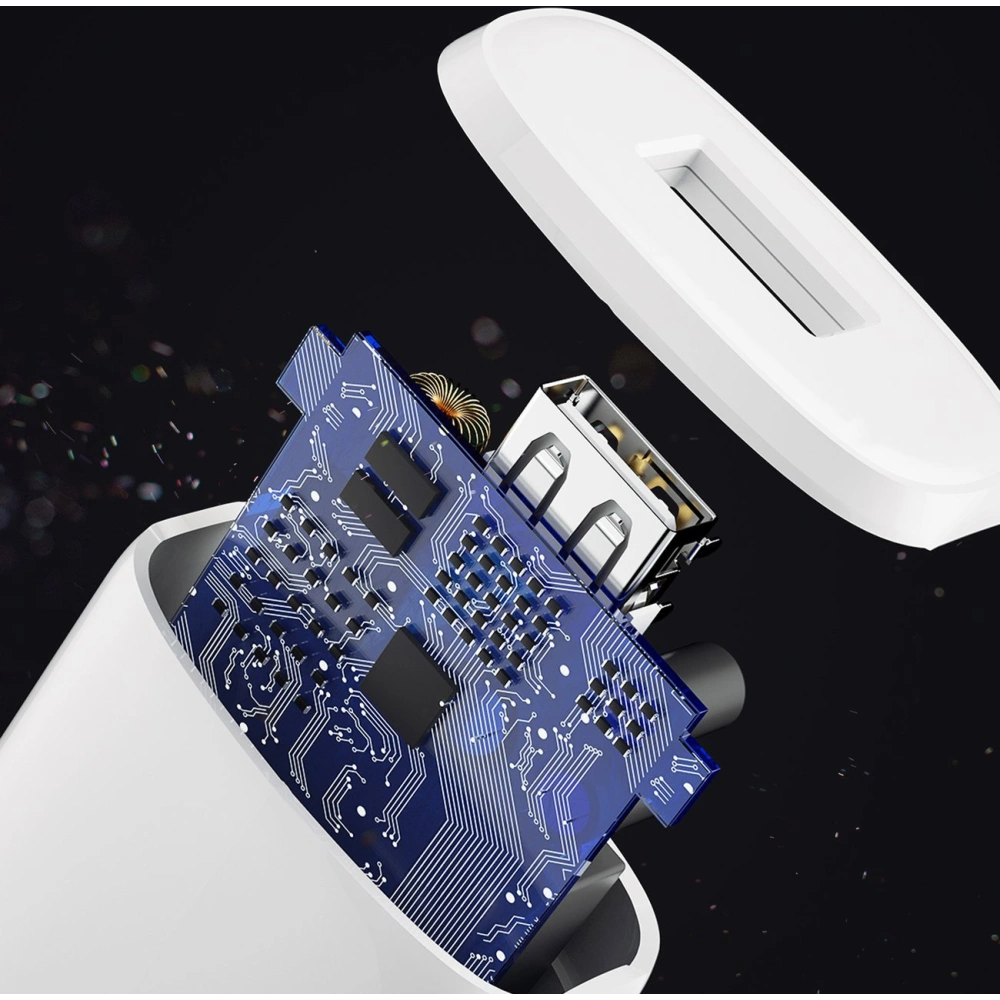 Ładowarka sieciowa Dudao USB 7.5W + kabel USB/Lightning 1m biały (A1sEUL)