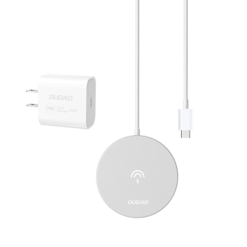 Kup Încărcător wireless Dudao Qi 15W alb (A12Pro) - DDA249 - {ean13} - Sklep Home Screen