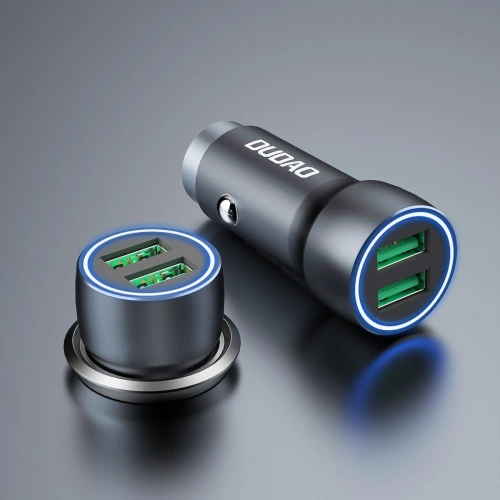 Kup Autoladegerät Dudao R4+ 2xUSB 120W 3A grau - DDA250 - {ean13} - Sklep Home Screen
